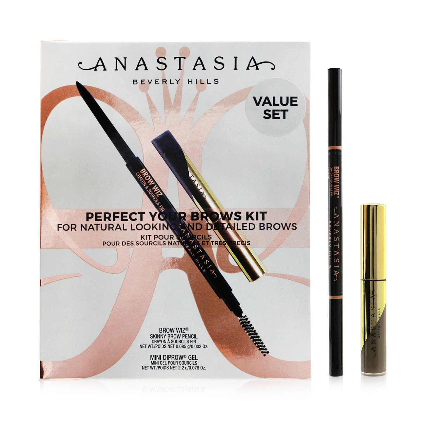 Anastasia Beverly Hills Perfect Your Brows Kit (Brow Wiz + Mini Dipbrow Gel) - # Dark Brown 2pcs 3 Anastasia Beverly Hills Perfect Your Brows Kit (Brow Wiz + Mini Dipbrow Gel) - # Dark Brown 2pcs - Image 3