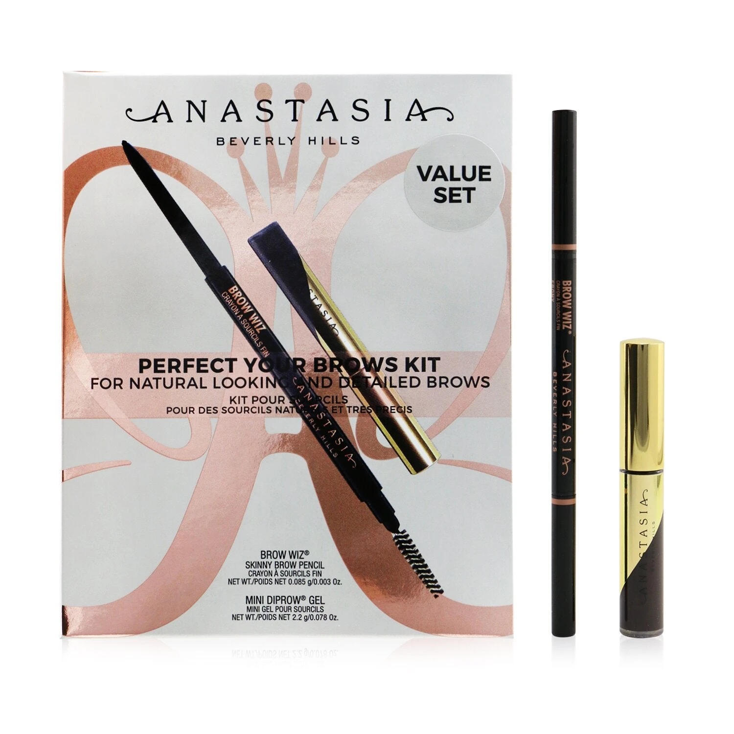 Anastasia Beverly Hills Perfect Your Brows Kit (Brow Wiz + Mini Dipbrow Gel) - # Dark Brown 2pcs 11 Anastasia Beverly Hills Perfect Your Brows Kit (Brow Wiz + Mini Dipbrow Gel) - # Dark Brown 2pcs - Image 11