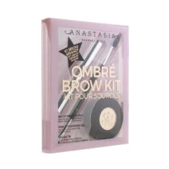 Anastasia Beverly Hills Ombre Brow Kit (Brow Powder Duo + Mini Clear Brow Gel + Brush 7B) - # Dark Brown 3pcs -Anastasia Beverly Hills 26074168814 1