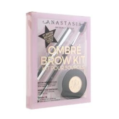 Anastasia Beverly Hills Ombre Brow Kit (Brow Powder Duo + Mini Clear Brow Gel + Brush 7B) - # Dark Brown 3pcs -Anastasia Beverly Hills 26074268814 1