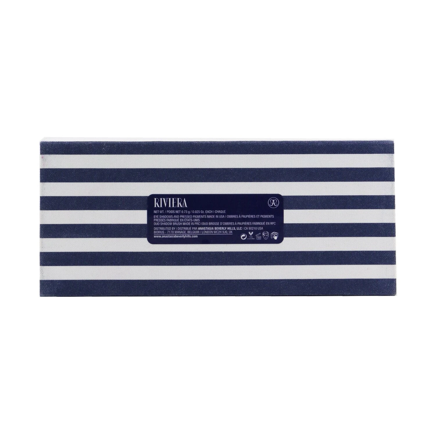 Anastasia Beverly Hills Riviera Eyeshadow Palette (14x Eyeshadow + 1x Duo Shadow Brush) (Unboxed) 3 Anastasia Beverly Hills Riviera Eyeshadow Palette (14x Eyeshadow + 1x Duo Shadow Brush) (Unboxed) - Image 3