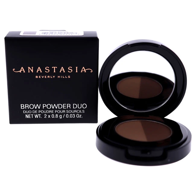 Anastasia Beverly Hills Brow Powder Duo - Dark Brown By Anastasia Beverly Hills For Women - 0.03 Oz Eyebrow 1 Anastasia Beverly Hills Brow Powder Duo - Dark Brown By Anastasia Beverly Hills For Women - 0.03 Oz Eyebrow